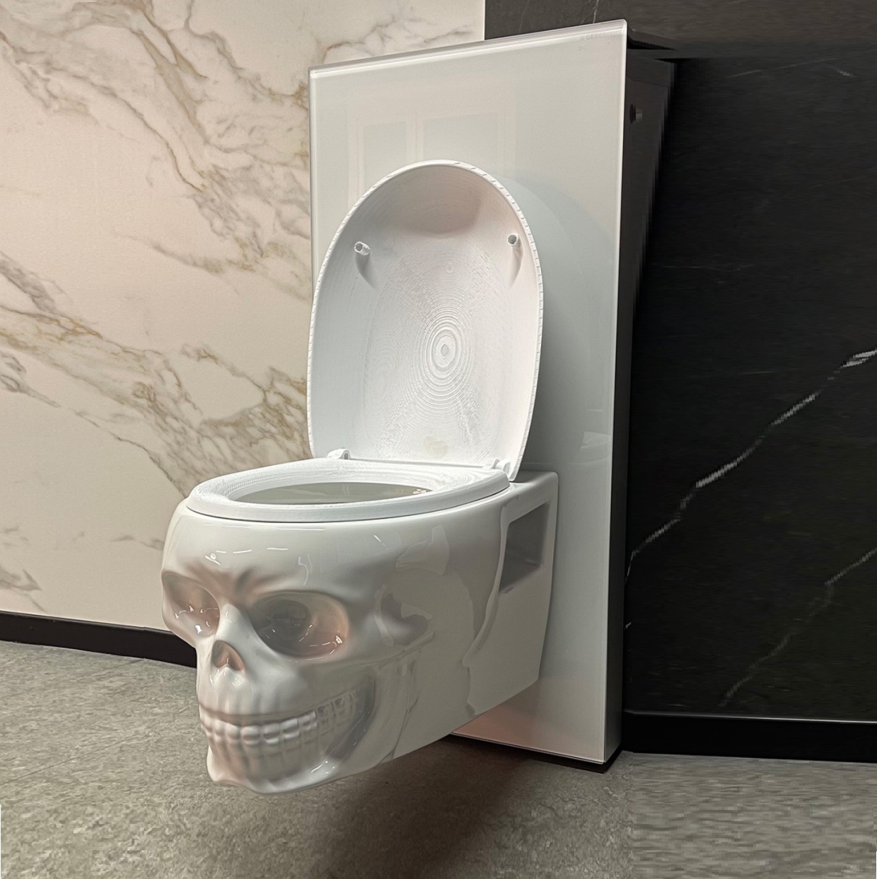 Bộ sưu tập nhà vệ sinh Halloween, Halloween skull toilet, Bồn cầu đầu lâu /Page 